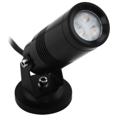 LED Gartenleuchte mit Erdspiess 3x3 Watt 230V